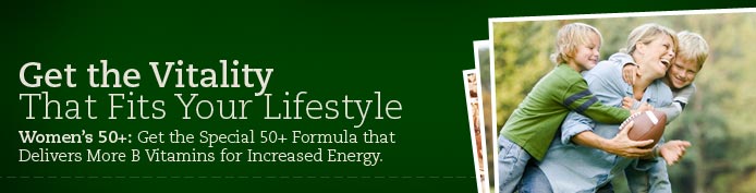 Get the vitality that fits your lifestyle
